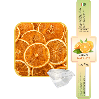 Aszalt/dehidratlt narancs szeletek 70g