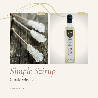 Simple Syrup - Fehr cukorszirup 500ml