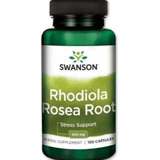 Swanson Rózsagyökér (Rhodiola Rosea)- 400mg - 100kapszula