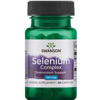 Swanson Selenium Complex (szelén komplex) 200mcg - 90 kapszula