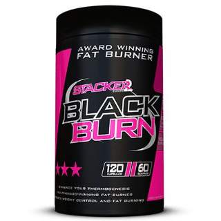 Stacker Black Burn (erős termogén zsírégető) -  120 kapszula