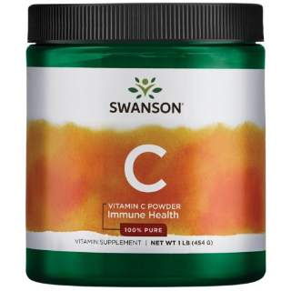 Swanson C- Vitamin 100% tisztaságú por - 454g