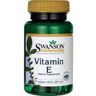 Swanson Vitamin E – 400IU – 60 lágyzselatin kapszula