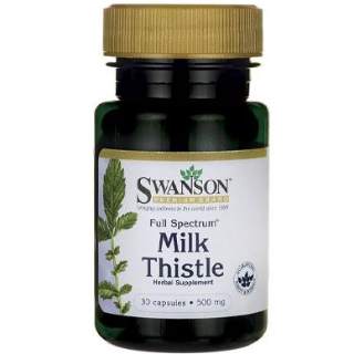 Swanson Milk Thistle (Máriatövis) 500mcg 30 kapszula