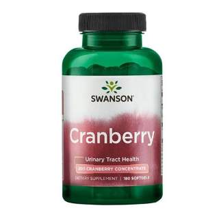 Swanson - Cranberry (tőzegáfonya) - 180 lágyzselatin kapszula