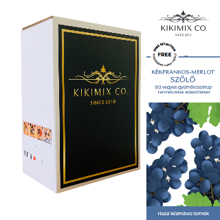 Kkfrankos-Merlot szl FREE Selection szirup - BIB - 3000ml