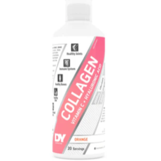 Dorian Yates Collagen + Vitamin C + Hyaluronic Acid – 500 ml narancs