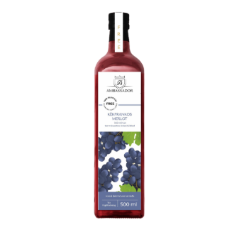 Kkfrankos-Merlot szl FREE Selection szirup - 500ml