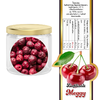 Liofizilt meggy - egsz 150g