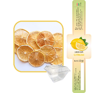 Aszalt/dehidratált citrom karika 50g