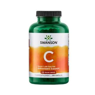 Swanson C-vitamin csipkebogyóval - 1000mg - 250 kapszula