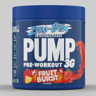 Applied Nutrition Pump 3G - Zero Stimulant 375g - fruit burst (stimuláns mentes edzés előtti formula)