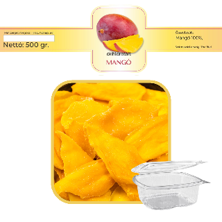 Aszalt/dehidratált mangó 500g
