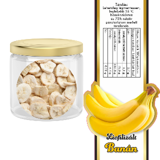 Liofizilt bann szeletek 20g